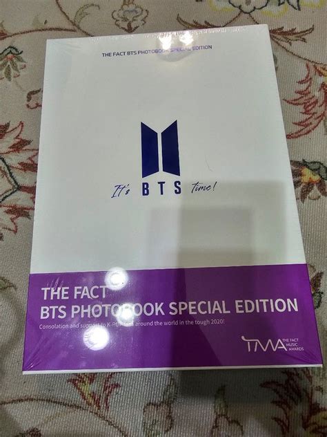 Bts The Fact Photobook Special Edition Hobbies Toys Books