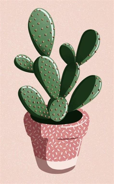 Pin By Shweta Godghate On Art Painting Plant Art Print Cactus Art