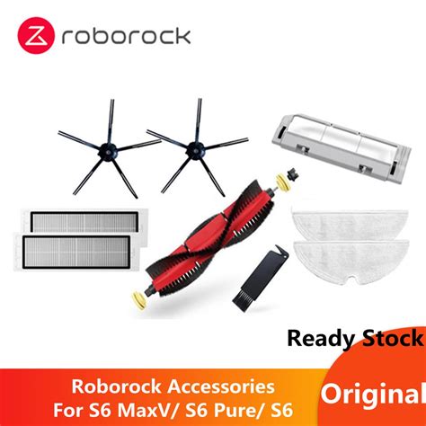 Original Roborock S Maxv S Pure S Accessories Detachable Main Brush