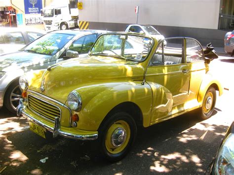 Aussie Old Parked Cars: 1958 Morris Minor 1000 Convertible