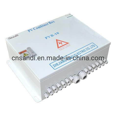 1000vdc 10 In 1 Out Solar String Pv Array Dc Combiner Box With Spd Mccb Fuse China Pv Array