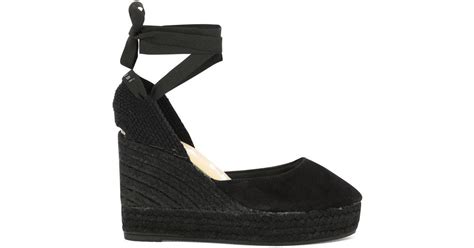 Maneb Hamptons Wedge Espadrilles In Black Lyst