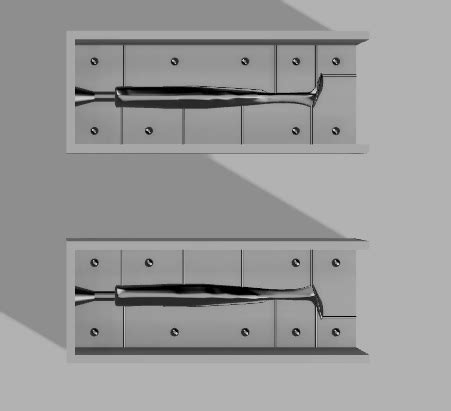 Archivo STL molde para señuelos blandos y contramoldeObjeto para