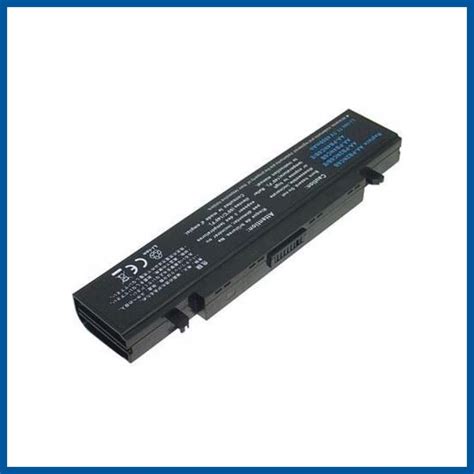 A Laptop Battery That Is Black And Blue