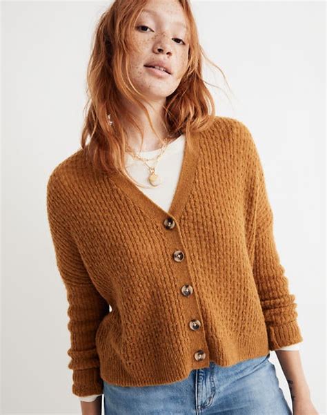 Madewell Mayfair Sweater Cardigan