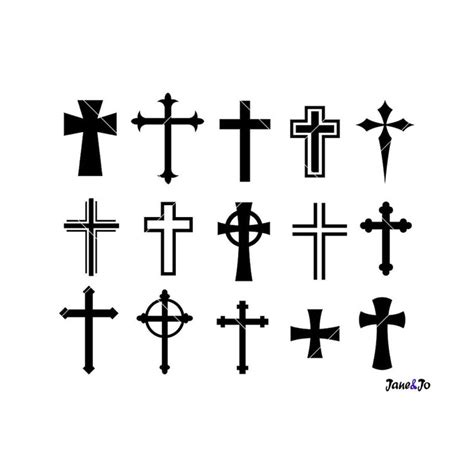 Cross SVG,Cross svg silhouette files,Crosses vector png, dxf | Inspire ...