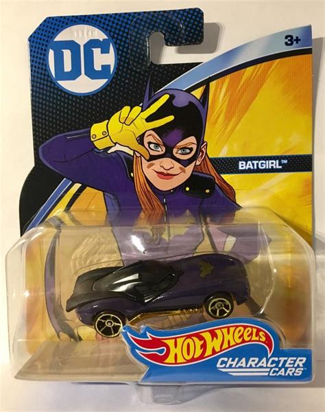 New Release Hot Wheels Dc Comics Batgirl Character Cars Htf Nip