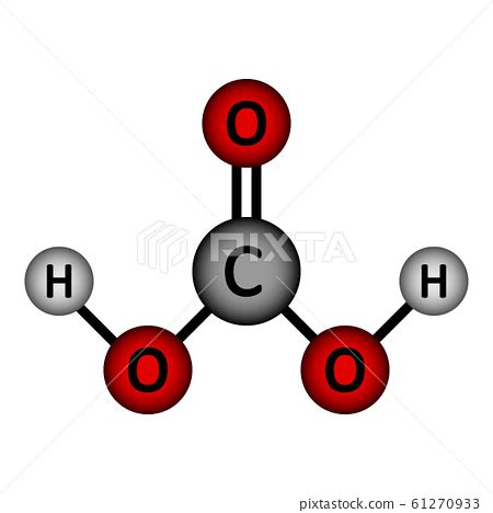 Carbonic Acid Molecule Icon Stock Illustration 61270933 PIXTA