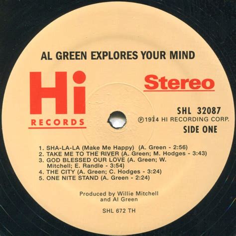 Al Green Explores Your Mind Vinyl Record