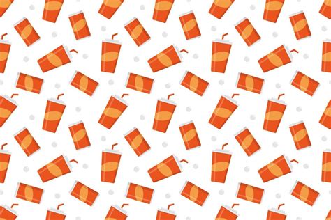 Soft drink soda seamless pattern vector 11480195 Vector Art at Vecteezy