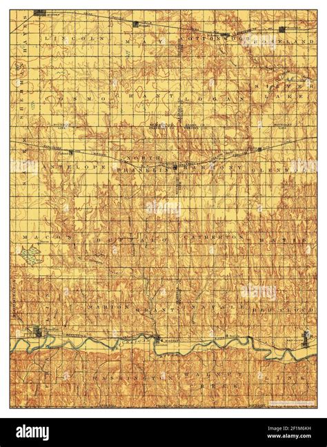 Red Cloud, Nebraska, map 1897, 1:125000, United States of America by ...