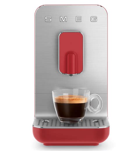 SMEG Kaffeevollautomat Rot BCC01 Bei KitchenPoint Kaufen