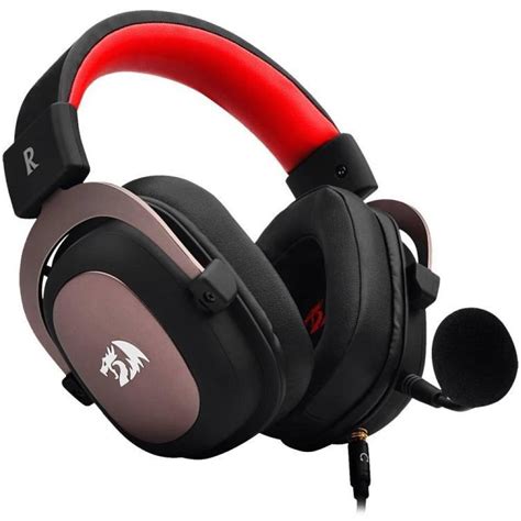 Redragon Zeus 2 Gamer fejhallgató, 7.1 virtuális surround, 53 mm-es ...