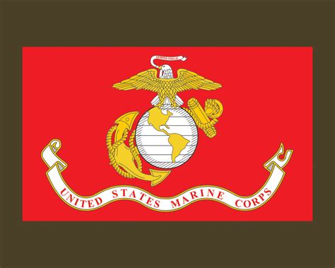 Marine Corps Flag USMC 3x5 Vinyl Decal Sticker for Cars Trucks Laptops ...