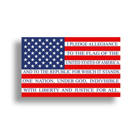 American Flag Pledge