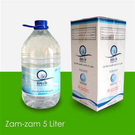 Jual Air Zam Zam Original Ada Dusnya Isi 5l Shopee Indonesia