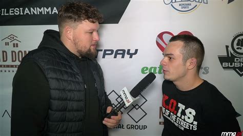 RAFAŁ SZCZERBIŃSKI PRZED SILESIAN MMA 4 RYWAL JEST ŚWIADOMY ŻE