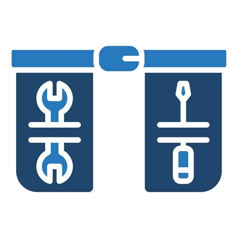 Tool Belt Icon Line Vector Illustration Vector Art At Vecteezy