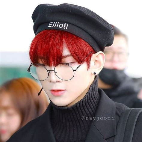 Yeosang Red Hair Edit ️