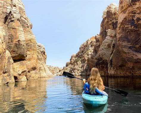 How to kayak Clear Creek Reservoir in Winslow, AZ - Karabou Adventures