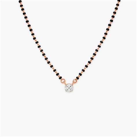 Budding Love Diamond Mangalsutra