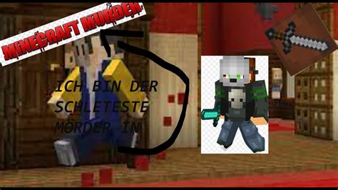 Ich Bin Der Schlechteste Mörder In Murder Mystery Minecraft Youtube