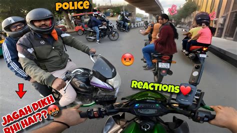 Khadi Bike Pr Thok Diya Isne Her Reactions On Superbike Z