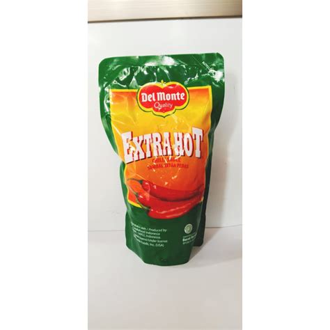 Jual Saos Sambal Delmonte Extra Hot 1kg Del Monte Pouch Besar