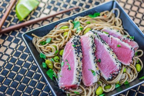 Chef Ami Recipe For Seared Sesame Crusted Tuna