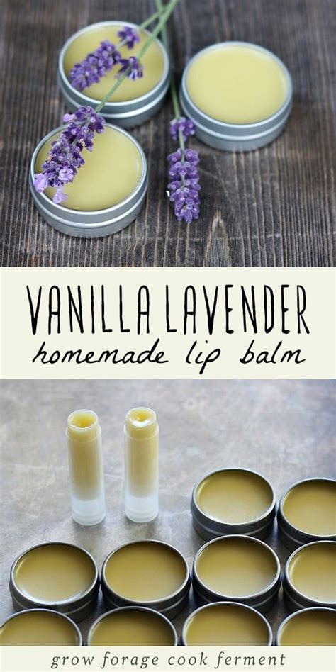 Vanilla Lavender Lip Balm Recipe Homemade Balm The Balm Homemade