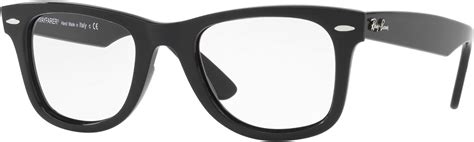 Ray Ban Rx V Wayfarer Ease Square Prescription Eyeglass Frames