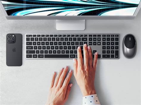 Беспроводная клавиатура Satechi Slim X3 Bluetooth Backlit Keyboard ...