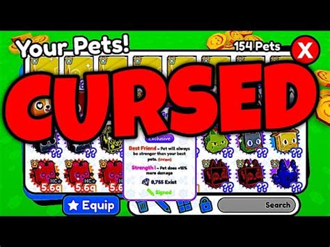 CURSED Pet Simulator X YouTube