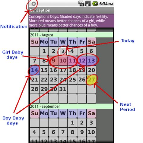 Calendar Method Calculator Safe Days