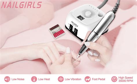 Professionele Elektrische Nagelvijlen NAILGIRLS 11 In 1 Elektrische