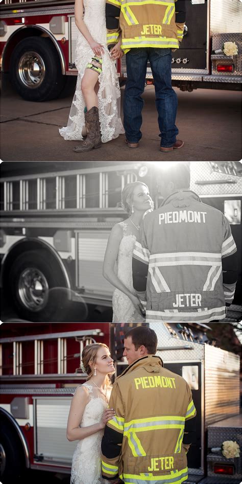 Fire Fighter Wedding Piedmont Wedding Photographer Jeter Wedding