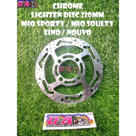 CHROME LIGHTEN DISC 200mm PROTOTYPE YAMAHA MIO SPORTY FINO MIO