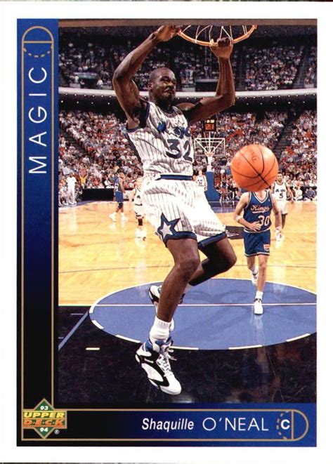 Upper Deck Shaquille O Neal Shaquille O Neal Upper Deck