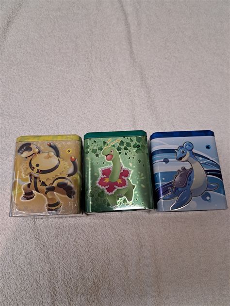 The Pokémon Company Pokémon Box 3 stacking tin set Catawiki