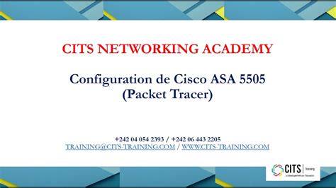 Configuration De Cisco Asa Packet Tracer Youtube