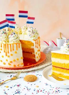 Feestelijke Oranje Taart Recept Dr Oetker