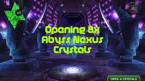 Opening 8x Abyss Nexus Crystals Youtube