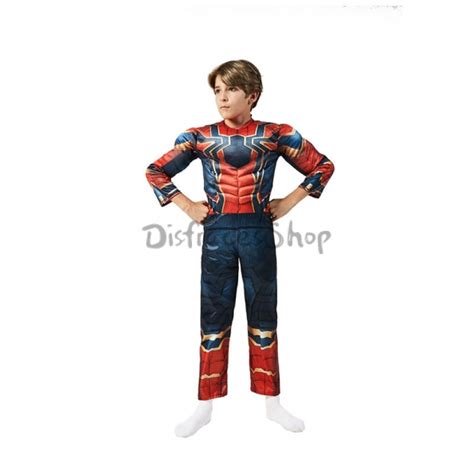 Disfraz de Iron Spiderman para Niños DisfracesShop