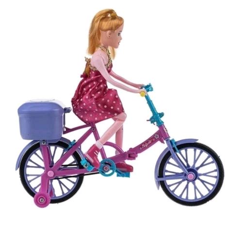 Boneca Bicicleta Ciclista Articulada Musical Anda E Luz Shopee Brasil