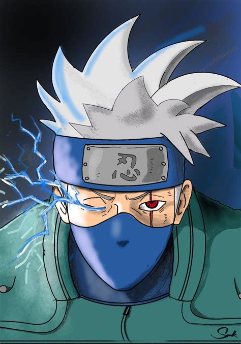 Kakashi Hatake Chidori Drawing