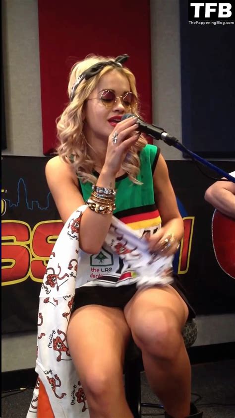 Rita Ora Flashes Her Panties 8 Photos Video Thefappening