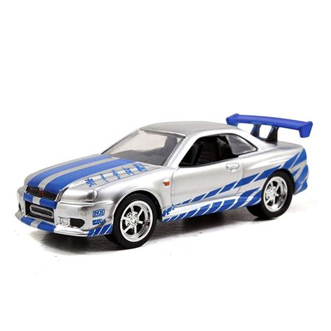 Mô Hình Xe Hơi Trong Phim Fast And Furious Tỉ Lệ 1 55 Nissan Skyline Gtr R34 Shopee Việt Nam