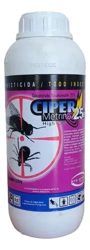 Cipermetrina Ec Termicida Cucarachas Moscas Pulgas Lt Cuotas Sin