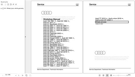 Audi Tt Roadster J J J Workshop Manual