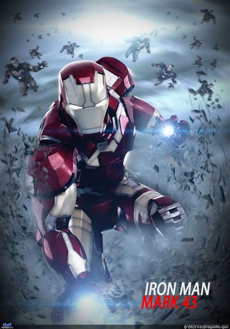 Железный человек Марк 43 Версия 2 | Iron man poster, Iron man avengers ...